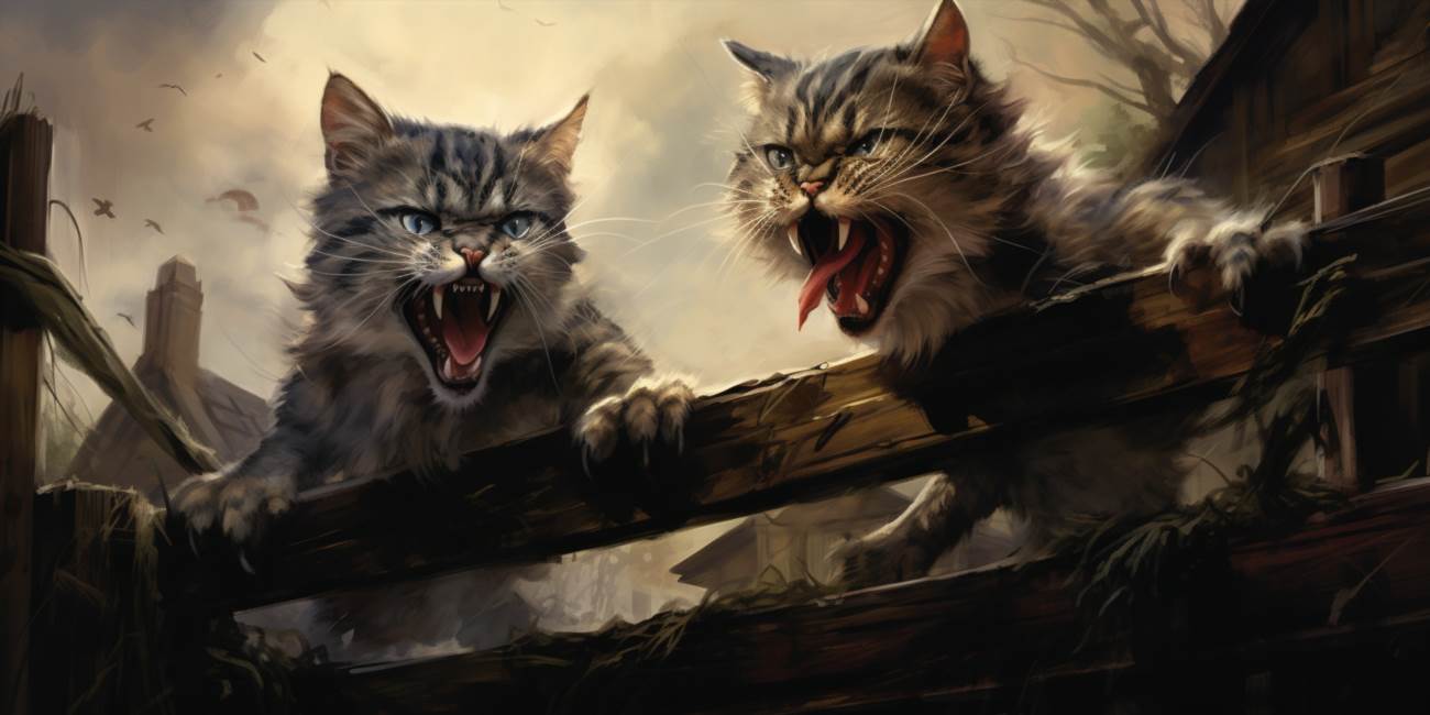 Wściekłe koty: niebezpieczna rzeczywistość